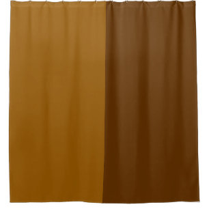 Rideaux De Douche Partie Brown foncé clair demi-côtés