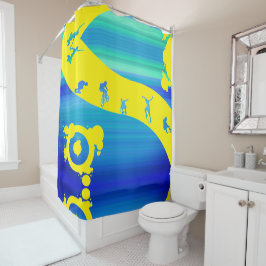 Rideaux De Douche Patineur