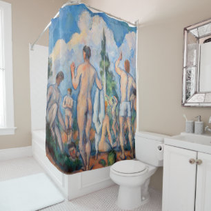 Rideaux De Douche Paul Cezanne - Baigneurs