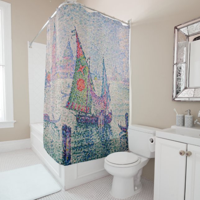 Rideaux De Douche Paul Signac (En situation)