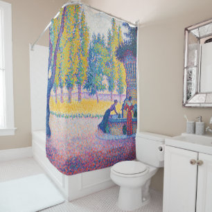 Rideaux De Douche Paul Signac - Saint-Tropez, Fontaine des Lices