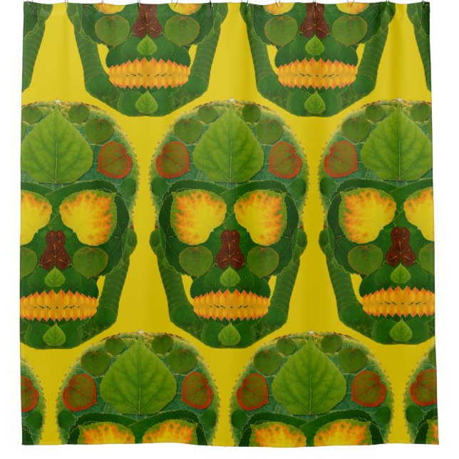 Rideaux De Douche Peau feuille Aspen 9 (Devant)