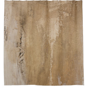 Rideaux De Douche Peinture d'artiste de toile de texture