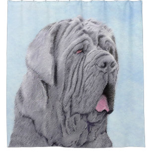 Rideaux De Douche Peinture Mastiff Neopolitan - Art Chien original