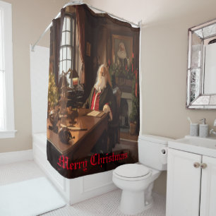Rideaux De Douche Père Noël Cosy Nook