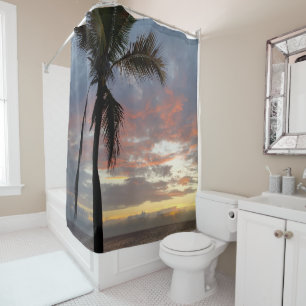 Rideaux De Douche Photo 12 Sea Ocean Sunset