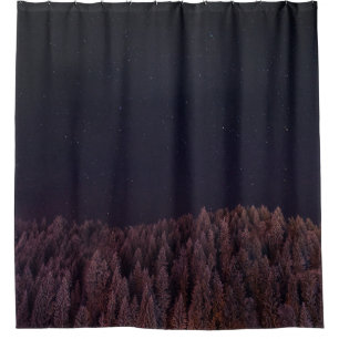 RIDEAUX DE DOUCHE PHOTO PAYSAGE DES ARBRES