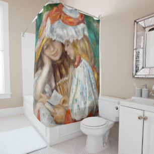 Rideaux De Douche Pierre-Auguste Renoir - Deux Filles Lecture