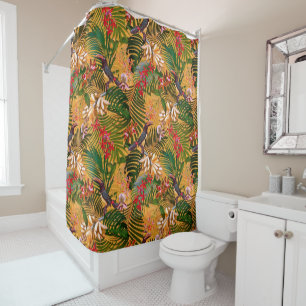 Rideaux De Douche pierre-joseph+redouté,vintage+fleurs,français+ferm
