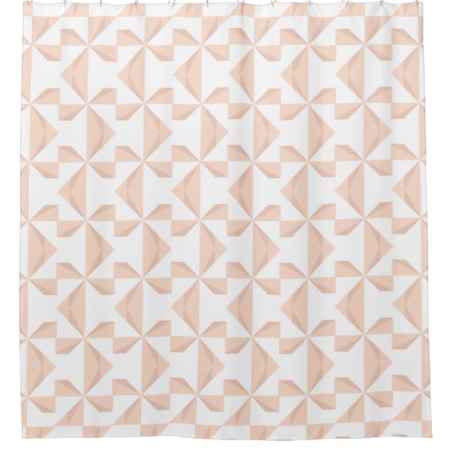 Rideaux De Douche Pinceau rose (Devant)