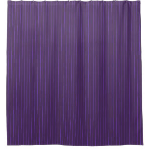 Rideaux De Douche Pinstripes pourpres