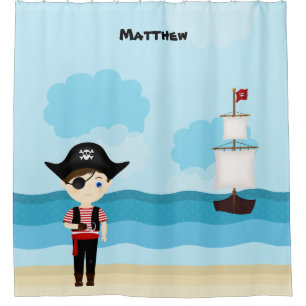 Rideaux De Douche Pirate Boy