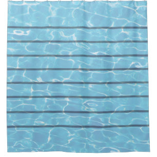 Rideaux De Douche Piscine de nageurs d'équipe de natation
