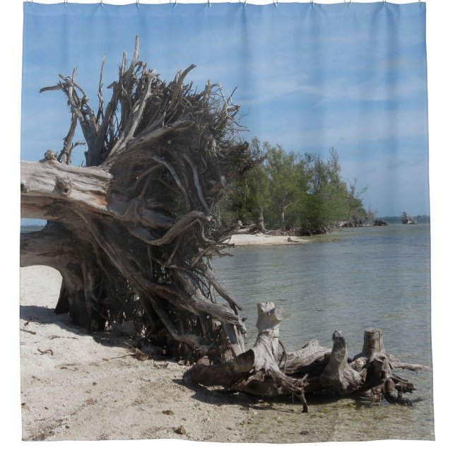 Rideaux De Douche Plage Belle (Devant)