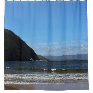 Rideaux De Douche Plage blanche de point