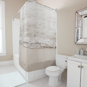 Rideaux De Douche Plage des Caraïbes Zen Oasis #4 #océan #mur #art