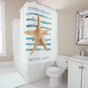 Rideaux De Douche PLAGE PLAGE PLAGE PLAGE PLAGE CÔTIER VACATON Douch