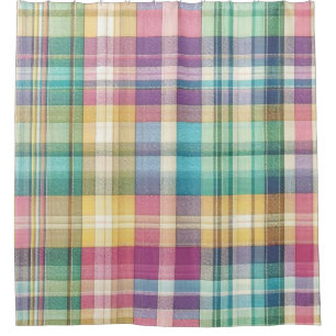 Rideaux De Douche Plaid au printemps/Pâques/tartan