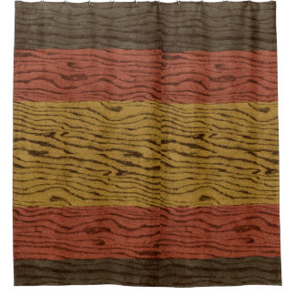 Rideaux De Douche Planches en bois drapeau Allemagne