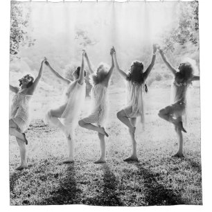 Rideaux De Douche PLEASANT RÊVESfemme, païenne, spirituelle, danse,