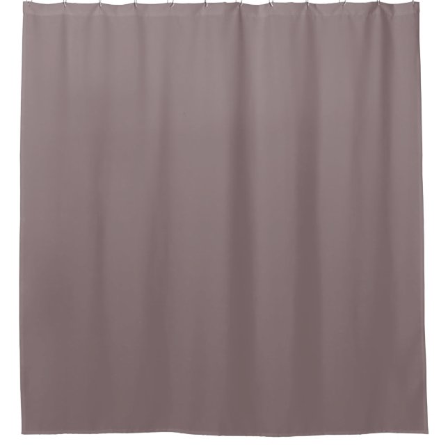 Rideaux De Douche Plum gris violet couleur solide 2025 COTY (Devant)