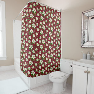 Rideaux De Douche Poinsettia