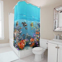 POISSON TROPICAL DANS L'OCÉAN. POISSON TANK.  AQUA