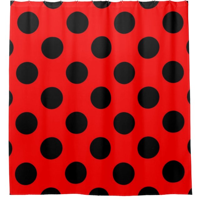 Rideaux De Douche Polka dot (Devant)