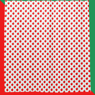 Rideaux De Douche Pomme Motif Fruit rouge