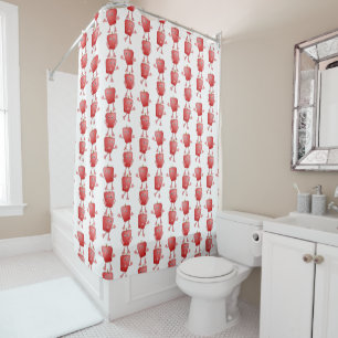Rideaux De Douche Pommes verticales