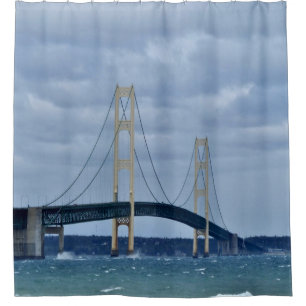 Rideaux De Douche Pont de Mackinac