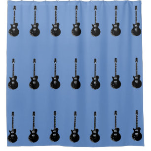 Rideaux De Douche Pop Art Guitare électrique