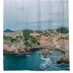 Rideaux De Douche Port et centre-ville de Dubrovnik