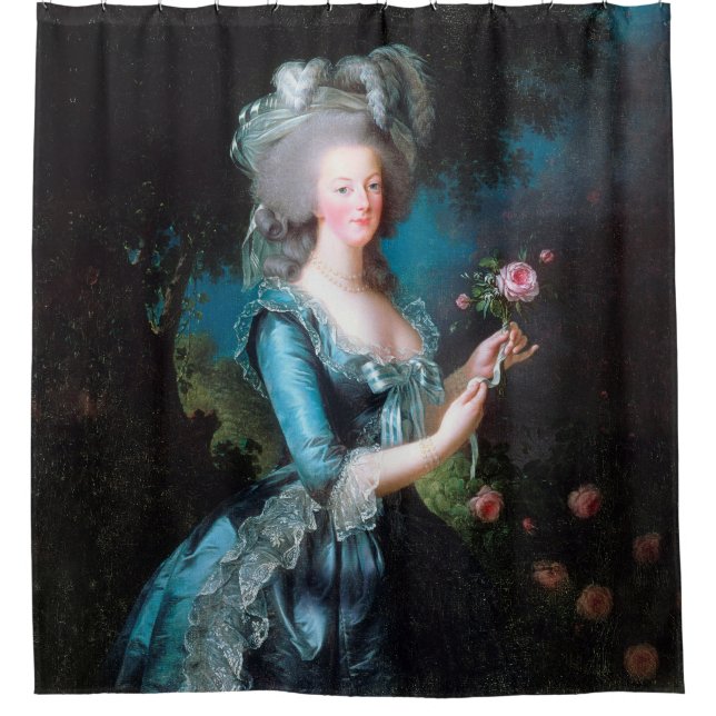 Rideaux De Douche Portrait de Marie Antoinette (Devant)