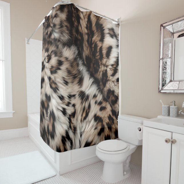 Rideaux De Douche Poster de animal (En situation)