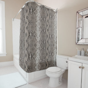 Rideaux De Douche Poster de animal Python Snake Skin