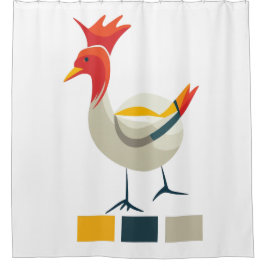 Rideaux De Douche Poulet