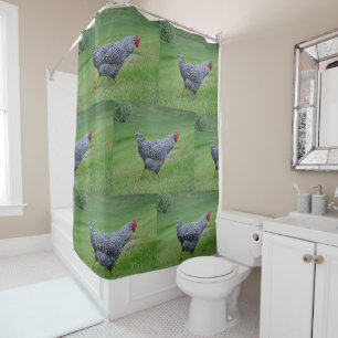 Rideaux De Douche Poulet du pays