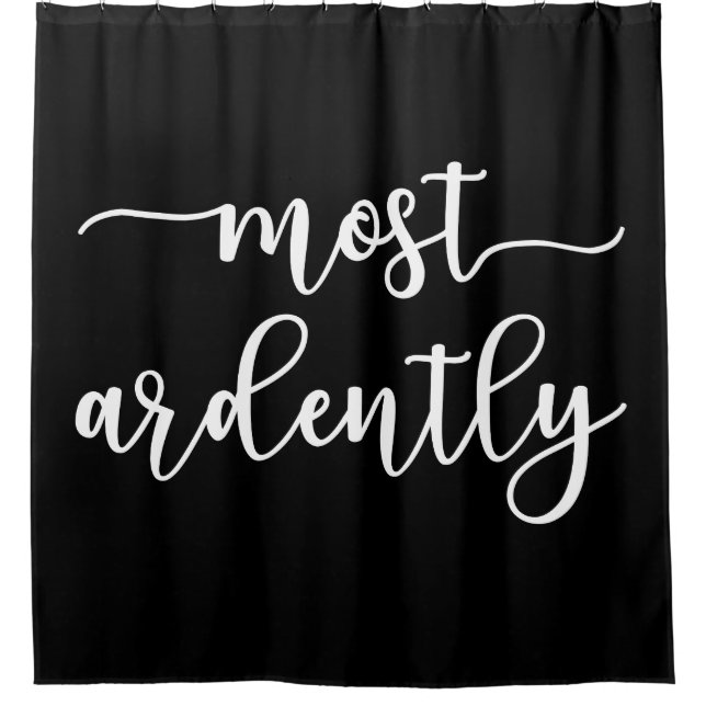 Rideaux De Douche Pride and Prejudice M. Darcy - Most Ardently I (Devant)