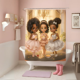 Rideaux De Douche Princesses Melanées Majestic