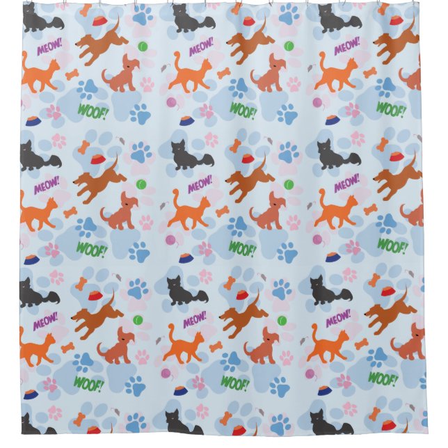 Rideaux De Douche Puppies et Kittens (Devant)