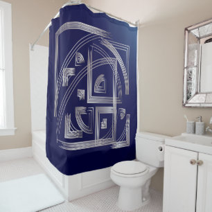 Rideaux De Douche Puzzle Fibonacci