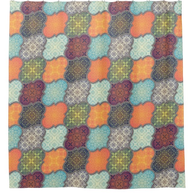 Rideaux De Douche Quatrefoil (Devant)