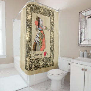 Rideaux De Douche Queen of Hearts, Alice's Adventures in Wonderland