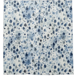 Rideaux De Douche Rainy Day Blue