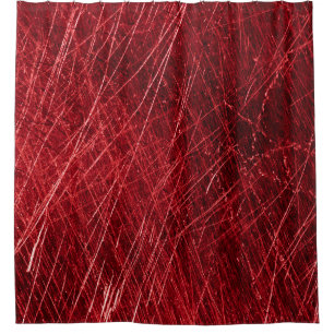 Rideaux De Douche Red scratch abstrait background abstract, vieux, a