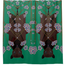 Rideaux De Douche Renard volant Jade