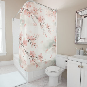 Rideaux De Douche Rêve éphémère de fleurs de cerisier