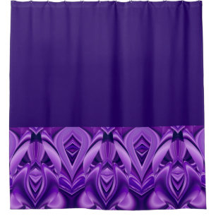 Rideaux De Douche Rêves de fleurs violettes