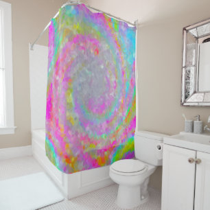 Rideaux De Douche Rêves Psychédéliques Tourbillonnants